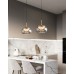 Подвесной светильник Delight Collection MT9128-1H gold/smoke