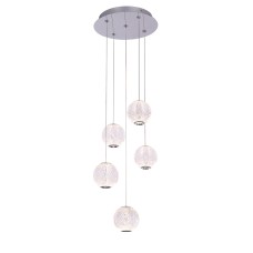 Подвесной светильник Delight Collection MD20001012 MD20001012-5A chrome