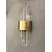 Настенный светильник Delight Collection Aspen W98021M brushed brass