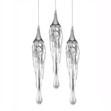 Подвесной светильник Delight Collection Goddess Tears P68009L-3/R chrome