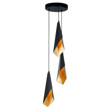 Подвесной светильник Delight Collection MD2063 MD2063-3A black/gold