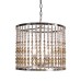 Подвесная люстра Delight Collection Wood Light KW0783P-4 silver