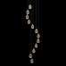 Каскадная люстра Delight Collection Stilla MD24001004-12A gold/clear