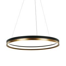 Подвесной светильник Delight Collection MD21001010 MD21001010-1B black/br.gold