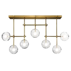 Потолочный светильник Delight Collection Globe Mobile KG0835P-7A brass