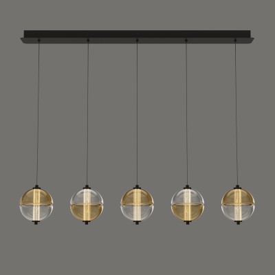 Подвесной светильник Delight Collection MD24022079-5B black/amber