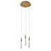 Подвесной светильник Delight Collection OD2438-3 gold/clear