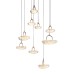 Каскадная люстра Delight Collection MT9125-9H french gold