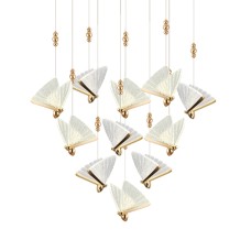 Подвесной светильник Delight Collection Butterfly OM8201008-11 rose gold