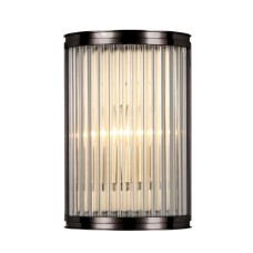 Настенный светильник Delight Collection Crystal bar KM0767W-1 matt black