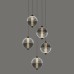 Каскадная люстра Delight Collection MD24022079-5A black/smoky