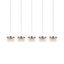 Подвесной светильник Delight Collection MD21020075 MD21020075-5B satin nickel