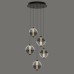 Каскадная люстра Delight Collection MD24022079-5A black/smoky