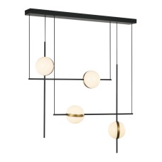 Подвесная люстра Delight Collection MD2062-4B black/brass