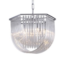 Подвесной светильник Delight Collection Murano Glass KR0116P-7L/A chrome