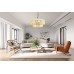 Подвесная люстра Delight Collection BRCH9161WG nickel