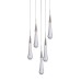 Подвесной светильник Delight Collection Pour MD2060-5A satin nickel