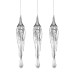 Подвесной светильник Delight Collection Goddess Tears P68009L-3 chrome