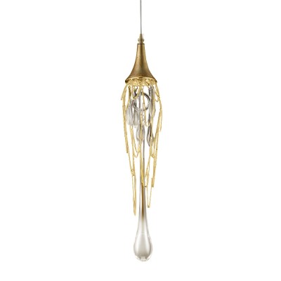 Подвесной светильник Delight Collection Goddess Tears P68009S-1G gold
