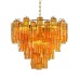 Подвесная люстра Delight Collection OWD2093-D75 gold/amber