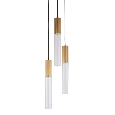 Подвесной светильник Delight Collection Flume MD2045-3A ant.brass