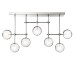 Потолочный светильник Delight Collection Globe Mobile KG0835P-7A chrome
