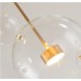 Подвесной светильник Delight Collection Bubbles KG0943P-1 gold