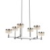 Подвесная люстра Delight Collection MD21020075 MD21020075-6B chrome