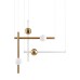 Подвесной светильник Delight Collection Orion ST-1689S gold