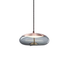Подвесной светильник Delight Collection Knot 9966P/D copper/blue