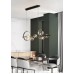 Подвесная люстра Delight Collection Art Deco Bubble KG1233P-7 black/clear