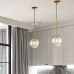 Подвесной светильник Delight Collection Ball Sola 9217P/D180 gold
