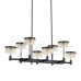 Подвесная люстра Delight Collection MD21020075 MD21020075-8B matt black