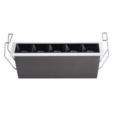Встраиваемый светильник Delight Collection DA4005NS black/white