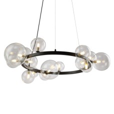 Подвесной светильник Delight Collection Art Deco Bubble OMG1075R black/clear