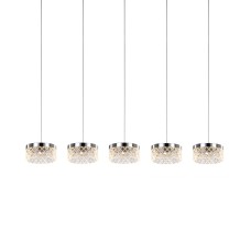 Подвесной светильник Delight Collection MD21020075 MD21020075-5B chrome