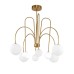 Люстра на штанге Delight Collection KG1213P-8 brass