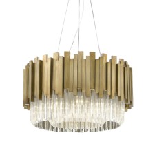 Подвесная люстра Delight Collection Barclay P68056M-8 gold