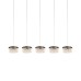 Подвесной светильник Delight Collection MD21020075 MD21020075-5B matt black