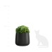 Кашпо Delight Collection CONE NERO