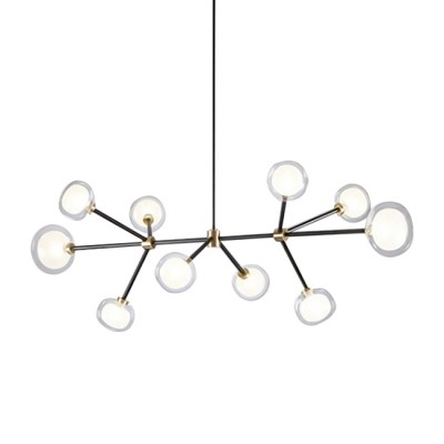Люстра Delight Collection 10101P/10 black/gold