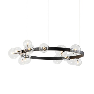 Люстра Delight Collection 771120 black/clear