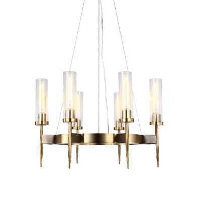 Люстра Delight Collection Alouette 6 brass