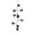 Люстра Delight Collection Bubble 10 smoky