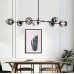 Люстра Delight Collection Bubble 7 black/smoky