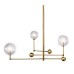 Люстра Delight Collection Globe Mobile 3 brass