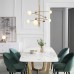 Люстра Delight Collection Globe Mobile 5 brass