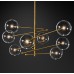 Люстра Delight Collection Globe Mobile 8 brass