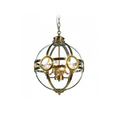 Люстра Delight Collection Hagerty 3 ant.brass