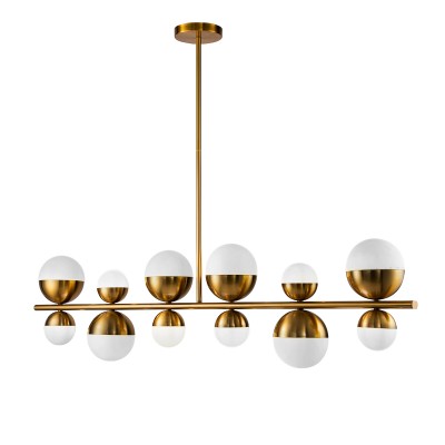 Люстра Delight Collection Hutchinson 12L brass
